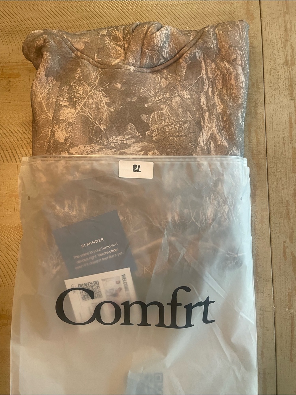 Comfrt Unisex Camo Hoodie